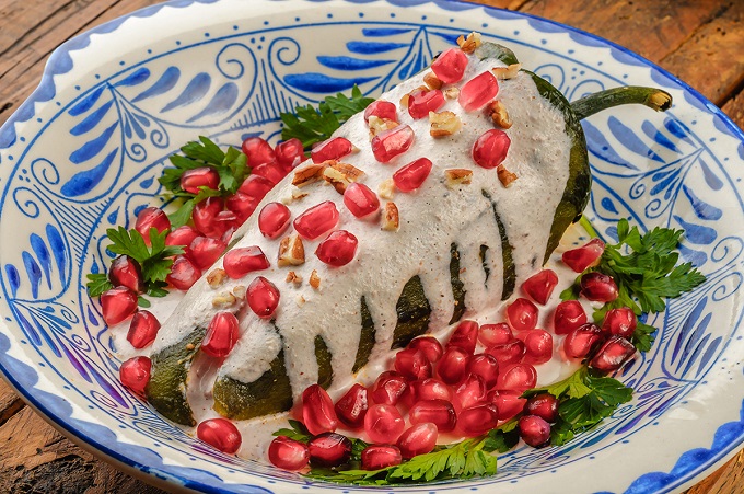 Celebrate Mexico’s Independence in September with Chiles en Nogada