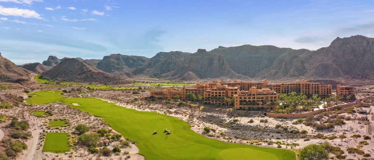Villa del Palmar at the Islands of Loreto Panoramic 2022 with new tower